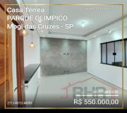 Casa Térrea para Venda, em Mogi das Cruzes, bairro PARQUE OLIMPICO, 3 dormitórios, 2 banheiros, 1 suíte, 3 vagas